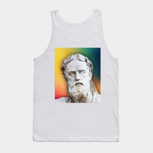 Xenophon Portrait | Xenophon Artwork Tank Top